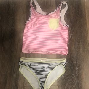 Girls tankini (bathing suit)